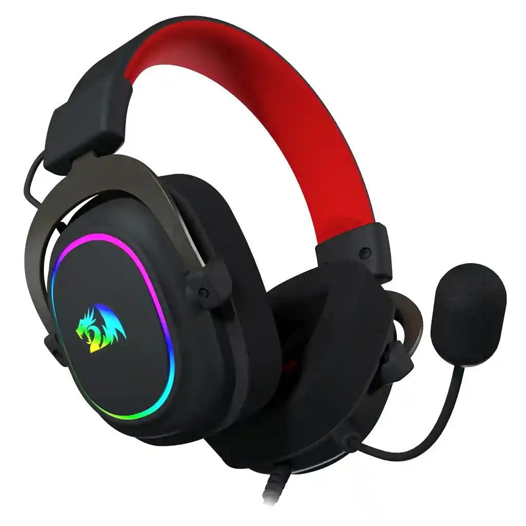 Diadema Gamer Redragon Zeus X H510 Rgb Negra