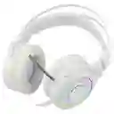 Diadema Gamer Redragon Lamia H320w Rgb Blanco + Soporte
