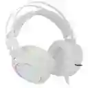 Diadema Gamer Redragon Lamia H320w Rgb Blanco + Soporte