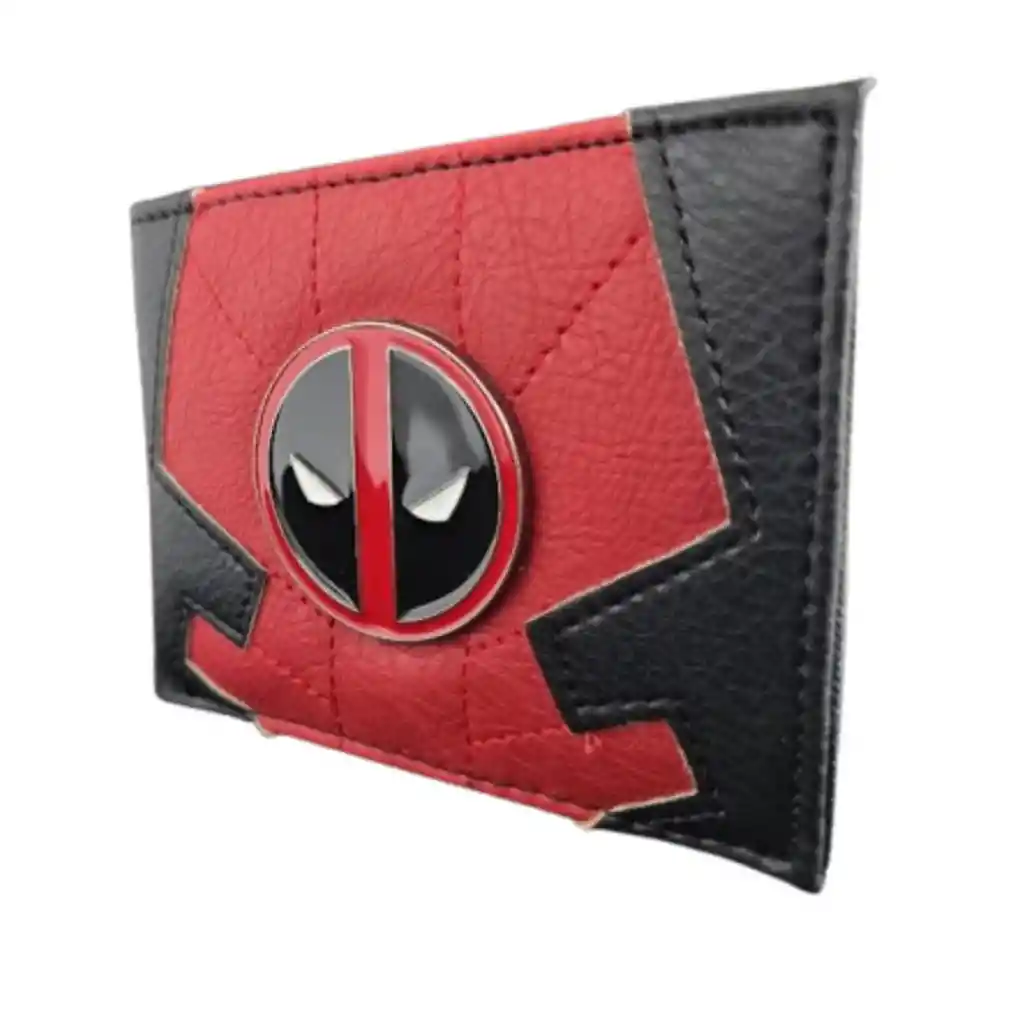 Billetera Deadpool Logo Metalico