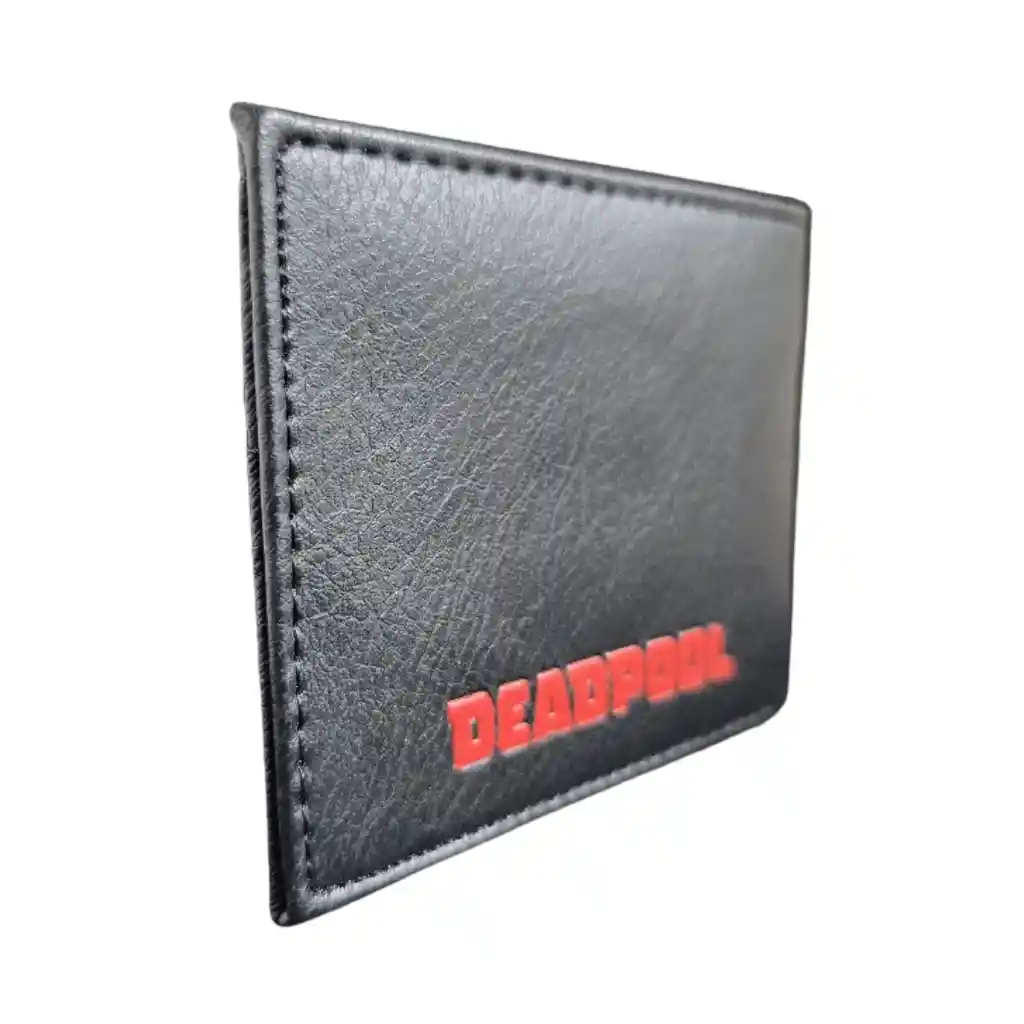 Billetera Deadpool Logo Metalico