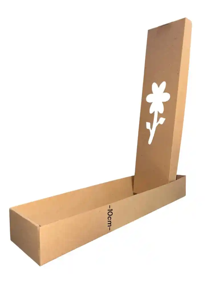 Caja Micro Corrugado Tapa Base 61x15x10cm Caja Para Flores
