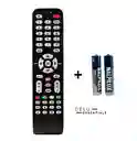 Control Remoto Smart Tv Challenger Universal Genérico Con Pilas