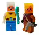 Coleccion Figuras X12 Desarmables Con Herramientas Tipo Lego