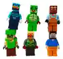 Coleccion Figuras X12 Desarmables Con Herramientas Tipo Lego