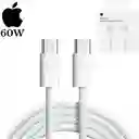 Cable De Carga Tipo C A Tipo C 60w Original Para Iphone Carga Rapida 1 Metro