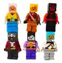 Coleccion Figuras X12 Desarmables Con Herramientas Tipo Lego