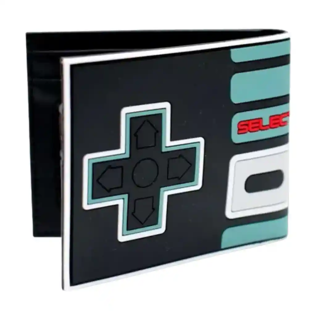 Billetera De Goma Control Nintendo