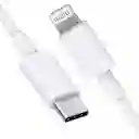 Cable De Carga Tipo C A Iphone Lightning Original Para Iphone 1 Metro
