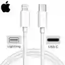 Cable De Carga Tipo C A Iphone Lightning Original Para Iphone 1 Metro