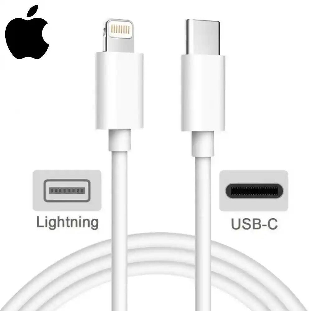 Cable De Carga Tipo C A Iphone Lightning Original Para Iphone 1 Metro