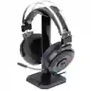 Diadema Gamer Redragon Lamia H320 Rgb Negra + Soporte