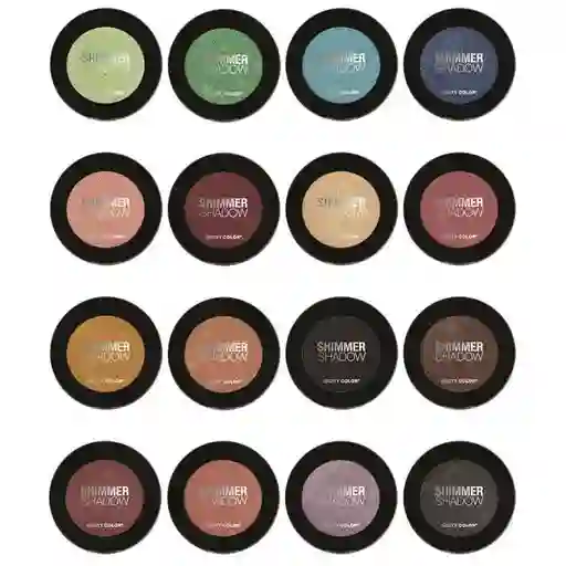 Sombra Individual Shimmer City Color Surtida