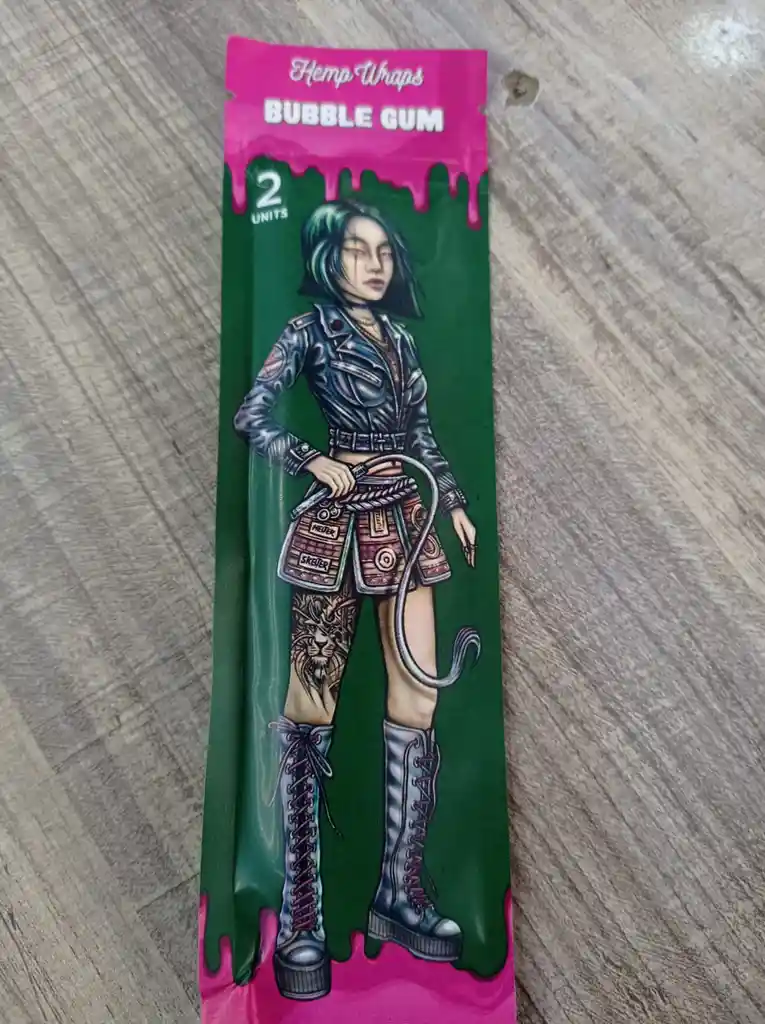 Lion Rolling Circus Blunt Hemp Wraps - Bubble Gum