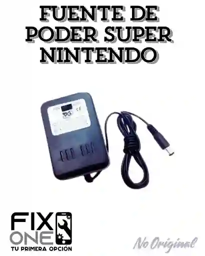 Fuente De Poder Regulable De Super Nintendo