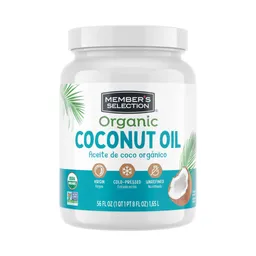 Member's Selection Aceite De Coco Virgen Orgánico 1.65 L