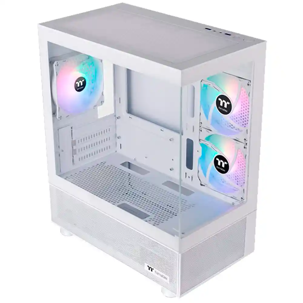 Caja M-atx Thermaltake View 170 Tg Argb (blanco)