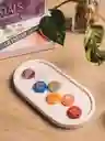 Set Redondo Para Chakras Con Símbolo
