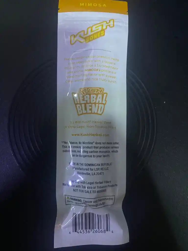 Kush Conos Herbal Blend - Clementine