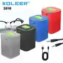 Parlante Bocina Koleer S818 Bluetooth Recargable