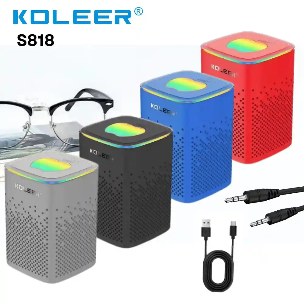 Parlante Bocina Koleer S818 Bluetooth Recargable
