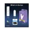 Tv Stick H96 Max 32gb Android 14 Control Por Voz Original Blanco De Voz Streaming Convertidor Smart