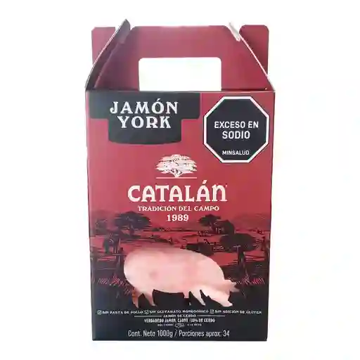 Catalán Jamón York Rebanado,1 Kg