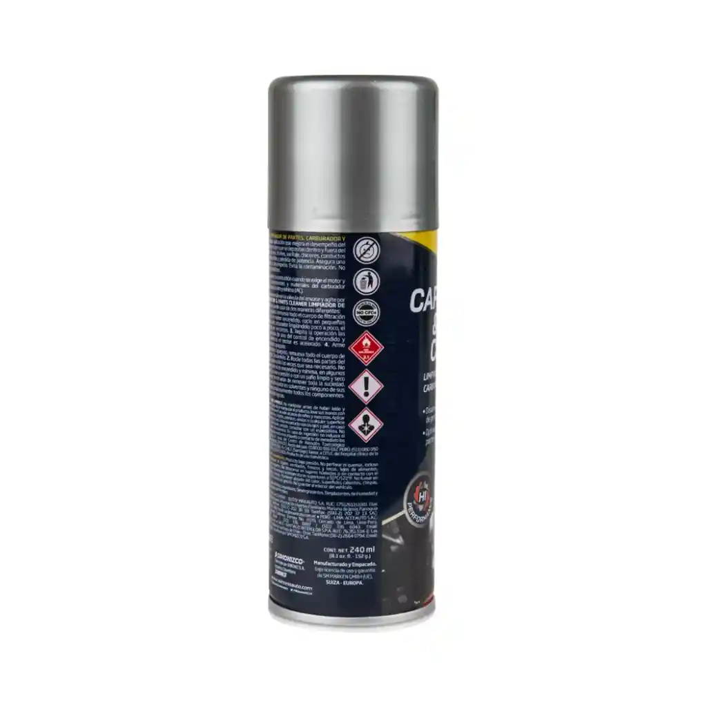 Limpiador De Carburador & Partes Mecánicas Simoniz - 240ml