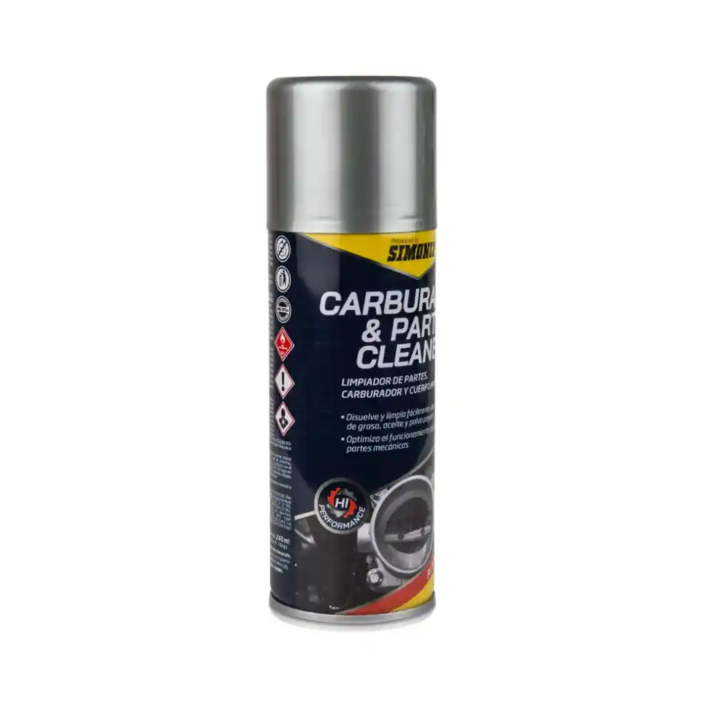 Limpiador De Carburador & Partes Mecánicas Simoniz - 240ml