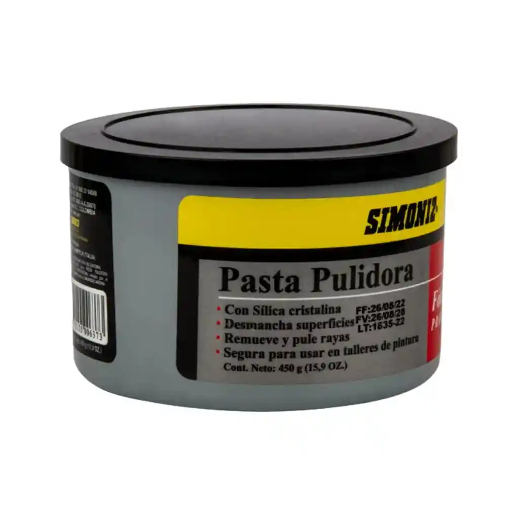 Pasta Pulidora Profesional Fórmula 9000 Simoniz - 450gr
