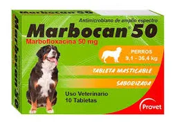 Marbocan 50 X 10 Tabletas