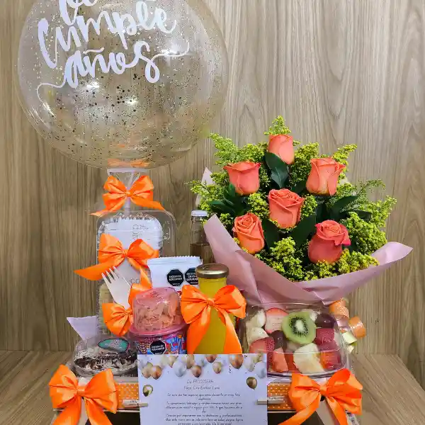 Desayuno Sorpresa Con Rosas