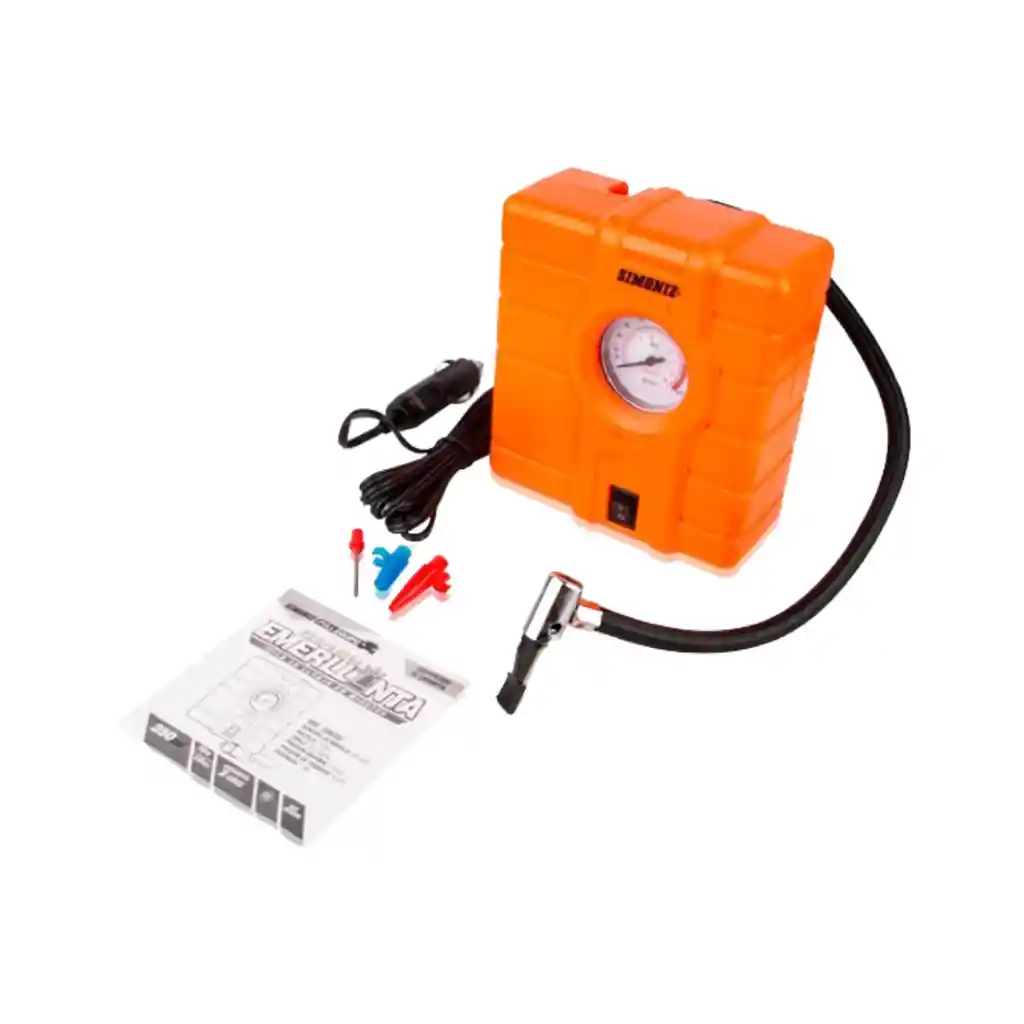 Potente Compresor Emerllanta Full Equipo Simoniz - 250psi/70w/12vdc