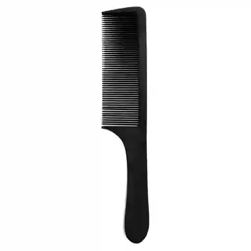Peinilla De Carbono Barberia 22 Cm Negro Dientes Durables