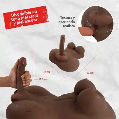 Torso Trans Rupol (color Piel Clara)