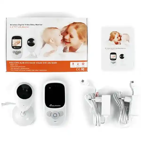Monitor Camara Para Bebe Inalambrico Vision Nocturna