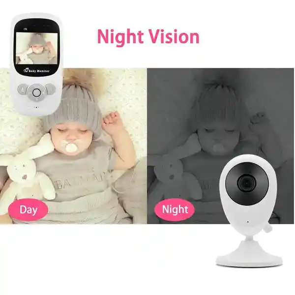 Monitor Camara Para Bebe Inalambrico Vision Nocturna
