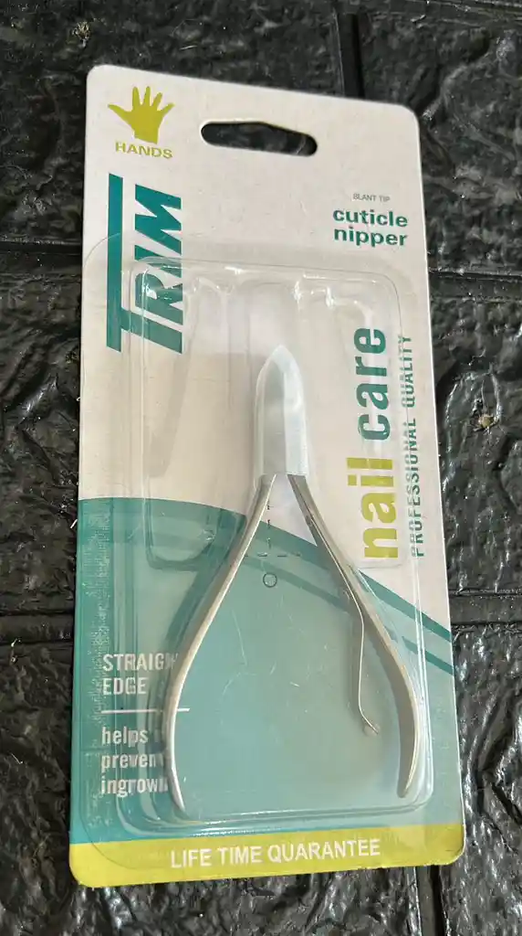 Corta Cuticula Trim Metalico