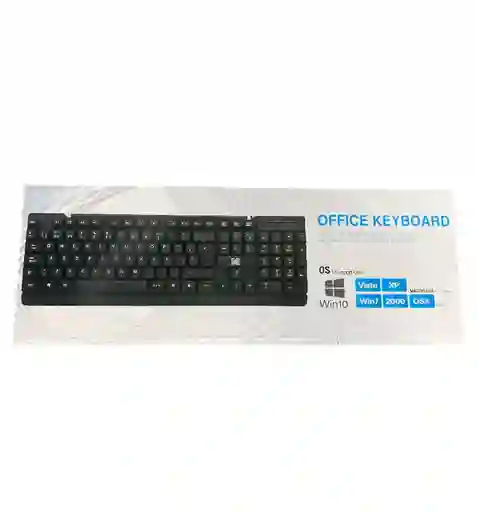 Teclado Alambrico Office Keyboard Con Conexion Usb