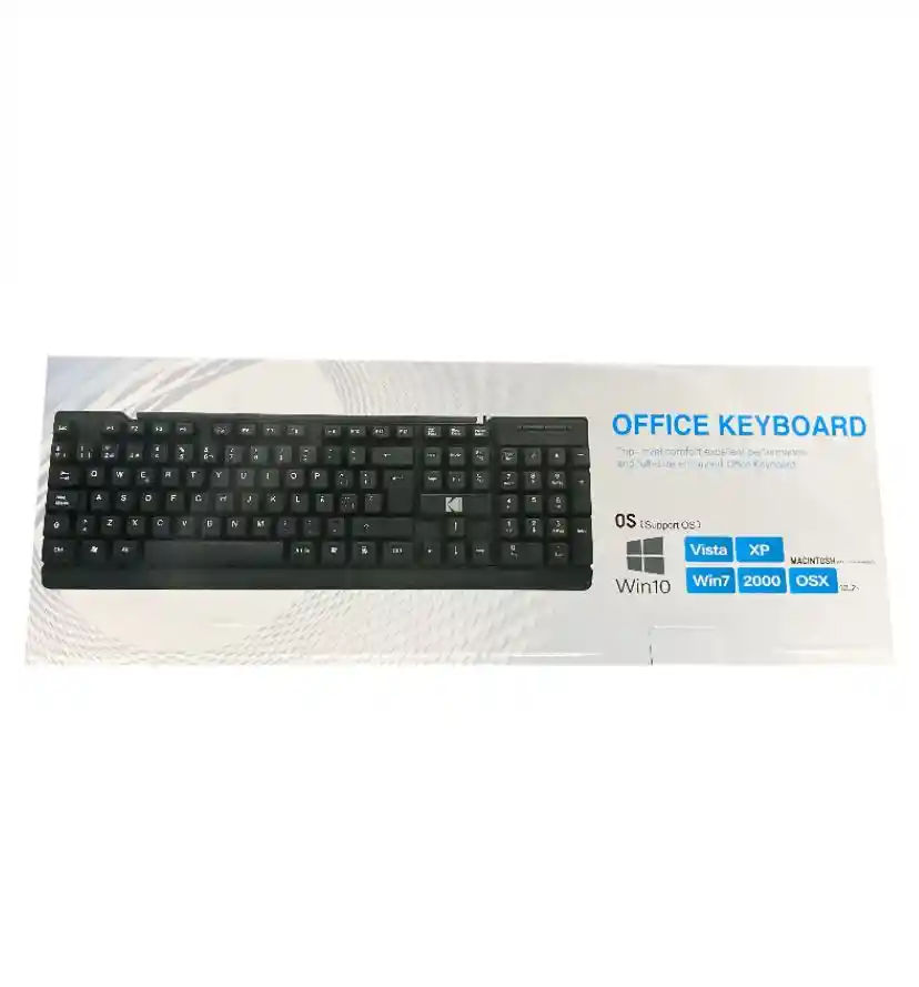 Teclado Alambrico Office Keyboard Con Conexion Usb