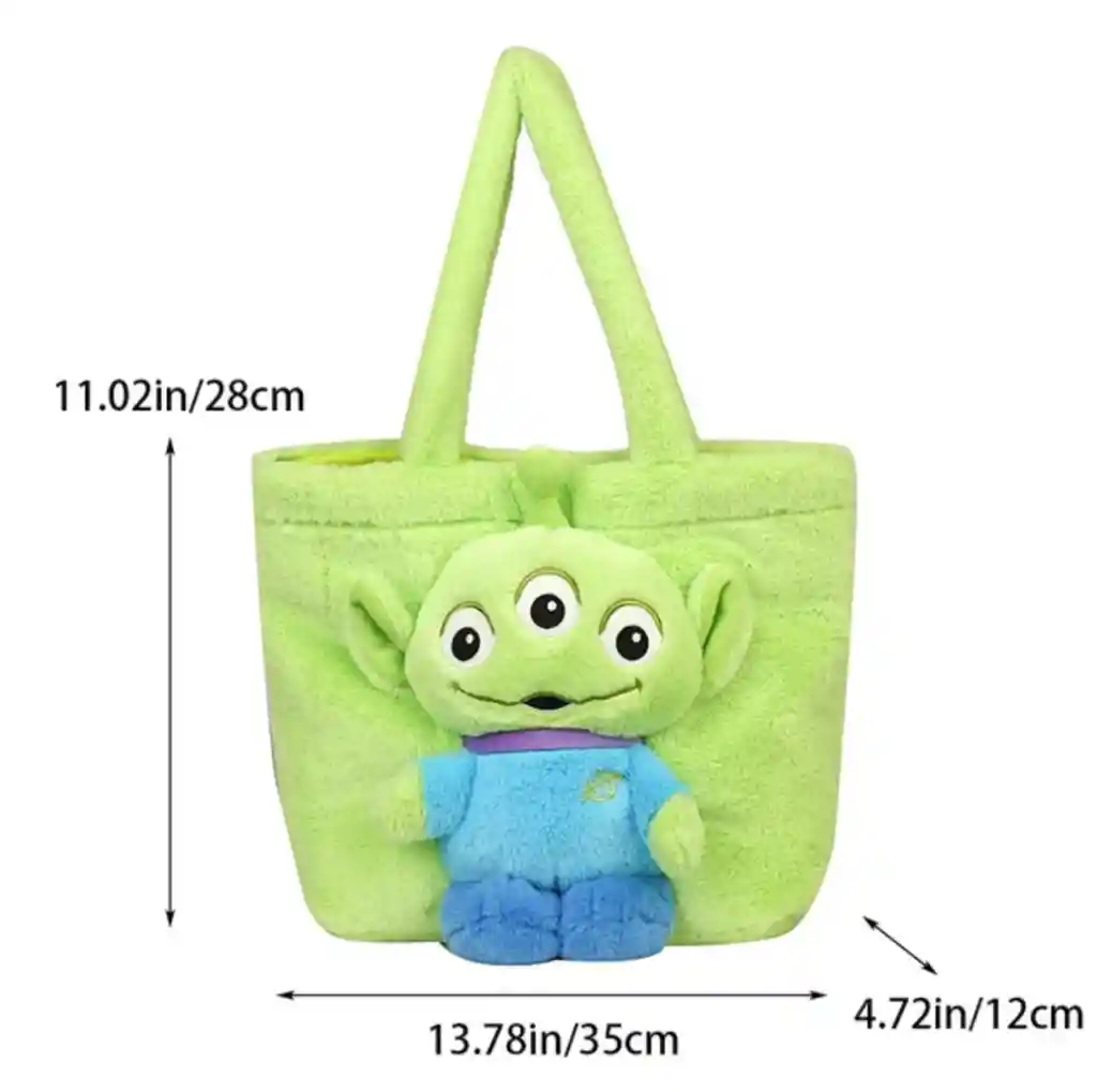 Bolso De Mano Alien Marcianitos