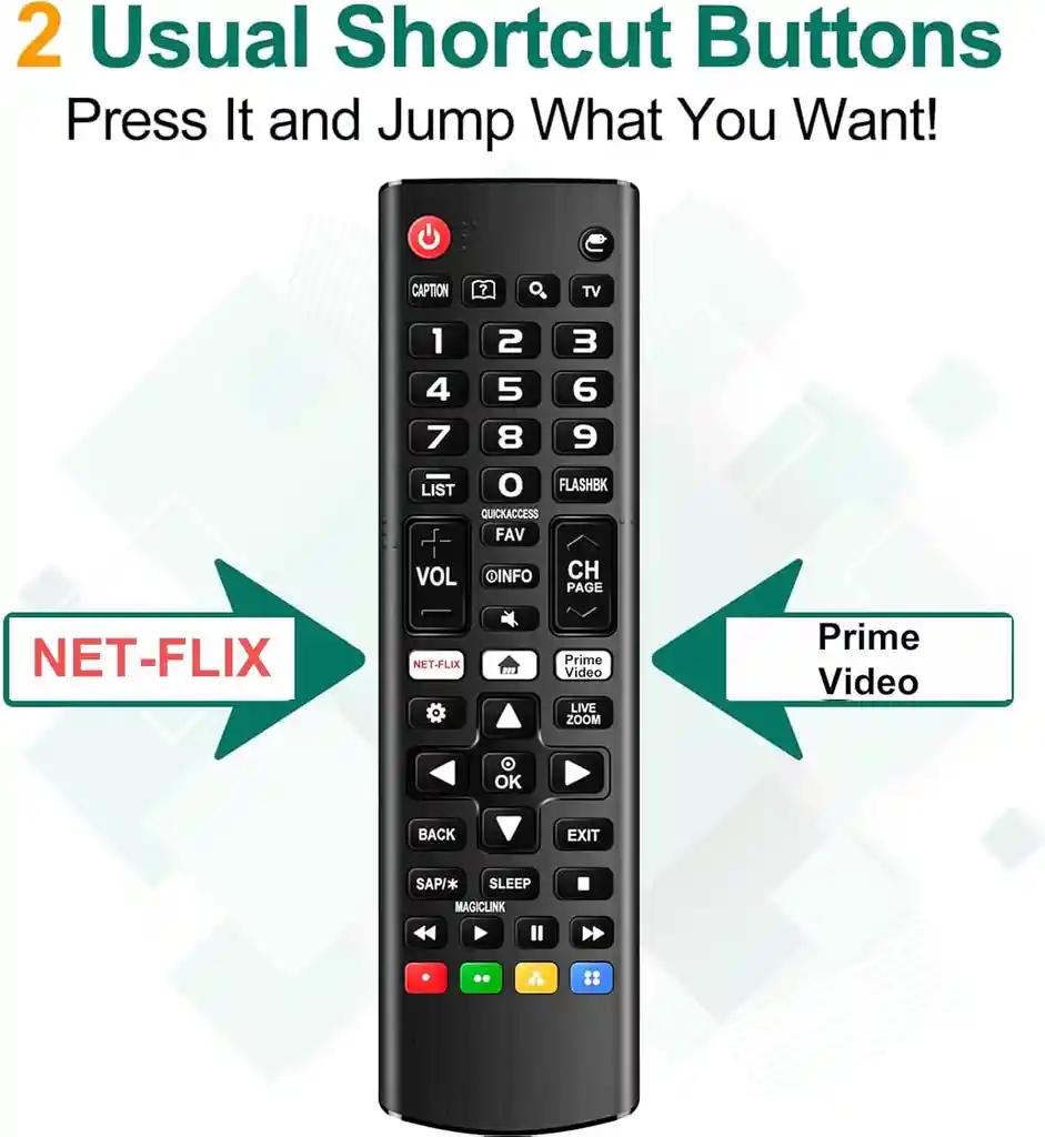 Control Remoto Lg Universal