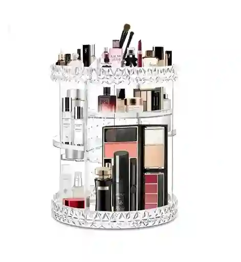 Organizador Maquillaje Jm-621 Giratorio 360° Acrilico