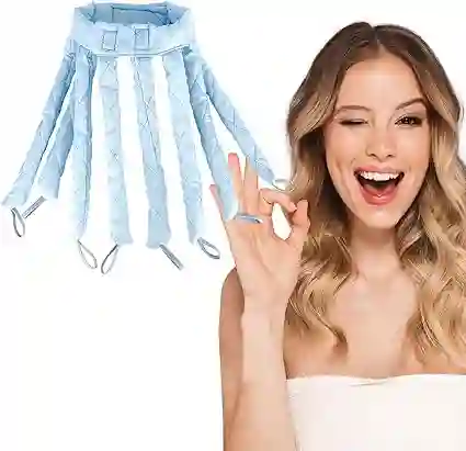Rizador De Cabello Sin Calor Pulpo Diadema