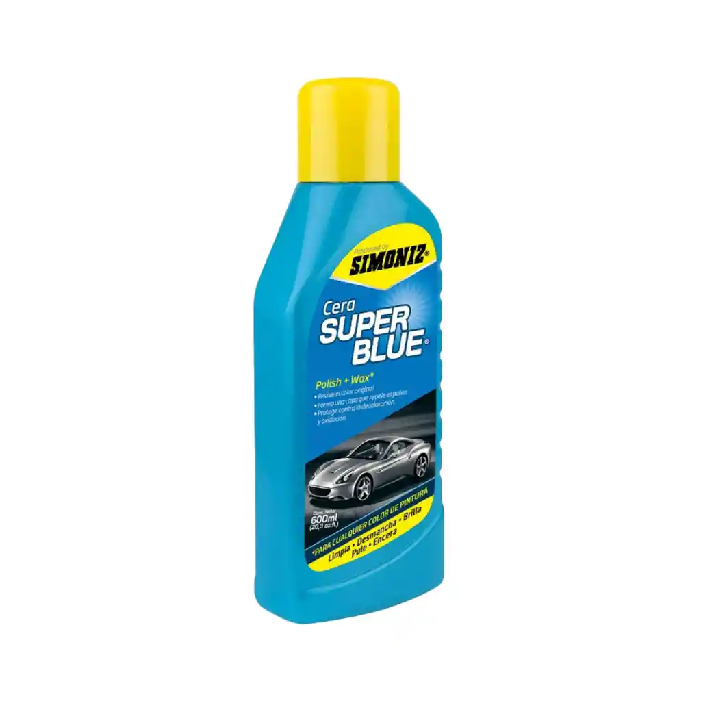 Cera Super Blue Simoniz - 600ml