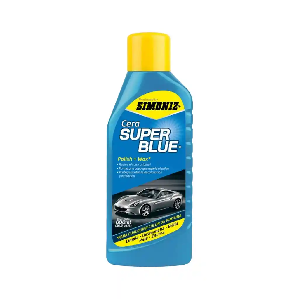 Cera Super Blue Simoniz - 600ml