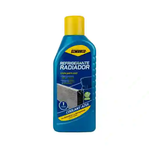 Líquido Refrigerante De Radiador Azul Simoniz - 1.000ml