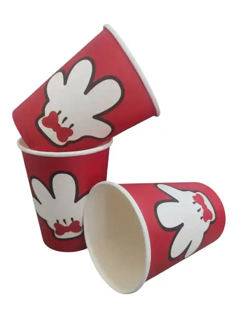 Kit De Platos Y Vasos Mickey Mouse Fiesta Decoración