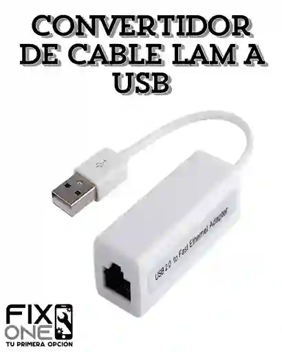 Convertidor De Cable Lam A Usb