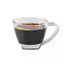 Mug Taza Cristar Bourbon 239 Ml 3 Und En Vidrio